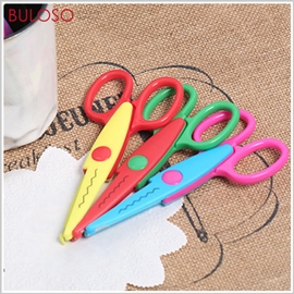 DIY相冊花邊花紋剪刀　開學/花邊/安全/剪刀/剪紙/文具（可挑色/款）【A400035】