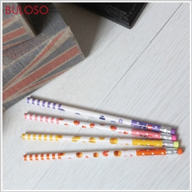 水果系列 HB環保鉛筆　水果/可愛/文具/鉛筆/橡皮擦/木頭（不挑色/款）【A411993】
