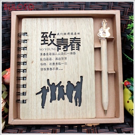 《不囉唆》致青春木質畢業筆記本(直式)3063（不挑色/款）【A423797】