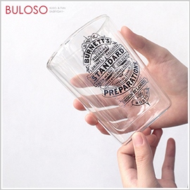 《不囉唆》藍果-加州旅館雙層玻璃杯　透明/水杯/茶杯/咖啡杯/果汁（不挑色/款）【A425082】