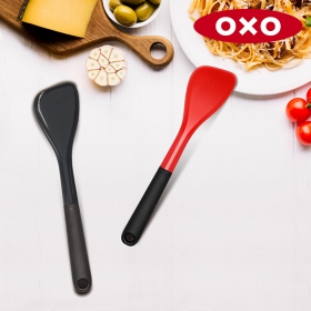 OXO 好好握矽膠炒菜鏟_黑