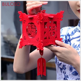 《不囉唆》春節 裝飾小燈籠 (可挑色/款) 宮燈 福球 燈飾 掛件 吊飾 新年 春節 佈置【A426561】

