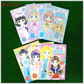 (T)晴天_閃亮變裝紙娃娃ZP1830-4派對女孩