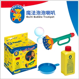 《不囉唆》德國Pustefix魔法泡泡喇叭(含250ml)　無毒/泡泡/安全（不挑色/款）【A427789】