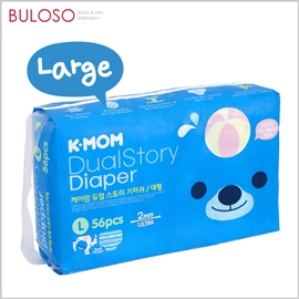 (T)K-MOM紙尿布 L_56pc*2包(箱)