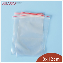《不囉唆》透明夾鏈袋8*12cm　食品收納/配件收納/收納袋（不挑色/款）【A428461】