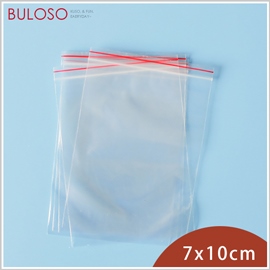 《不囉唆》透明夾鏈袋7*10cm　食品收納/配件收納/收納袋（不挑色/款）【A428464】