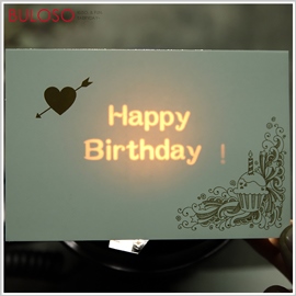 《不囉唆》光的戀人隱形文字賀卡　生日卡/萬用卡/祝福卡（不挑色/款）【A428485】