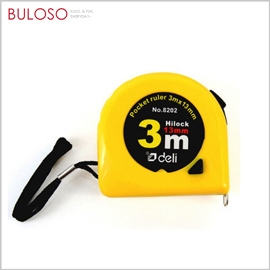 《不囉唆》得力3M中碳鋼捲尺　自動捲尺/卷尺/測量用品（不挑色/款）【A429344】