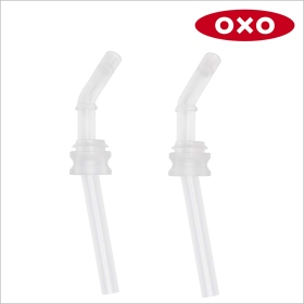 OXO TOT 寶寶握吸管杯-吸管替換組2入