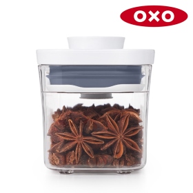 OXO POP 細長方按壓保鮮盒0.4L