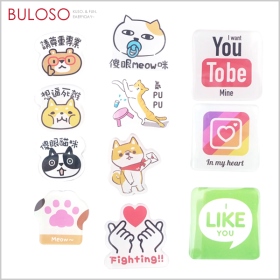 (T)晴天_創意磁鐵HQ04080-3貓咪傻眼