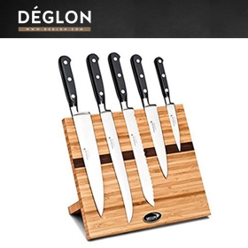 《不囉唆》Deglon 竹面磁吸式Y型刀架(不挑色/款) 刀盒 廚房用品 收納 專利設計 【A431682】