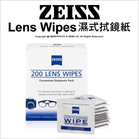 Zeiss 蔡司 Lens Wipes 濕式拭鏡紙 200入 拭鏡布 鏡片 鏡頭 螢幕 指紋 清潔