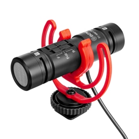 Boya 博雅 BY-MM1 Pro 雙向電容式麥克風 前後雙向收音 直播 Vlog