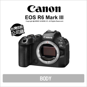 Canon 佳能 EOS R6 Mark III R6M3 R63 Body 單機身 無反單眼 公司貨