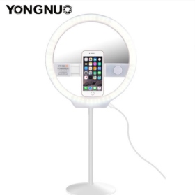 永諾YN128II LED直播環形補光燈7.6W/USB_粉