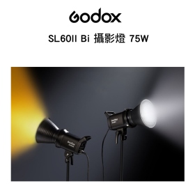 Godox 神牛 SL60II Bi 雙色溫攝影燈 75W 內建FX光效 開年公司貨