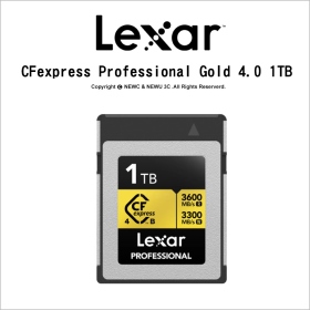 Lexar CFexpress Professional Gold 4.0 Type B 金卡 1T 1TB 讀3600寫3300MB