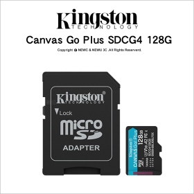 Kingston Canvas Go Plus SDCG4 128G 128GB MicroSD V30/U3/A2 200讀100寫 終保公司貨
