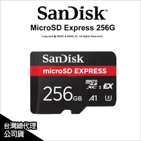 SanDisk MicroSD Express 256G 讀880MB 寫650MB Nintendo Switch 2 NS2 公司貨