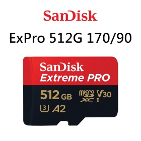 SanDisk Extreme Pro Micro SDXC 512G 200/140M 記憶卡 公司貨