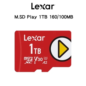 Lexar 雷克沙 MicroSDXC PLAY 1TB C10 U3 V30 A2 1T 讀160MB 寫100MB Switch可用