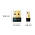 TP-LINK UB500 藍牙5.3 微型USB接收器