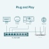 TP-LINK TL-SG108E Gigabit 簡易智慧型交換器 鐵殼