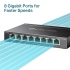 TP-LINK TL-SG108E Gigabit 簡易智慧型交換器 鐵殼