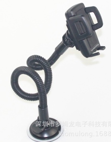 羅姆龍_超長桿L061+M003吸盤夾式手機架