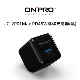 ONPRO(黑)UC-2P01Max PD48W迷你充電器