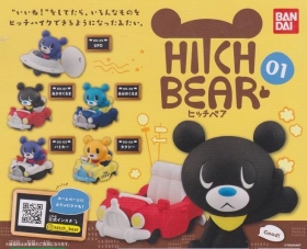 Bandai ￥300 搭便車熊造型轉蛋01