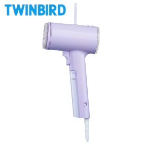 日本Twinbird 高溫抗菌除臭 美型蒸氣掛燙機(丁香紫)TB-G006TWPU