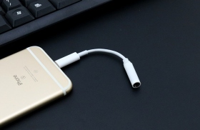 有DAC_Type-C轉3.5mm音訊母頭15cm轉接線