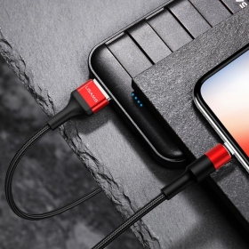 USAMS U5編織快充MicroUSB線1.2M黑