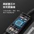 倍思_極速Type-C 20W PD一拖三編織線1.5米_綠